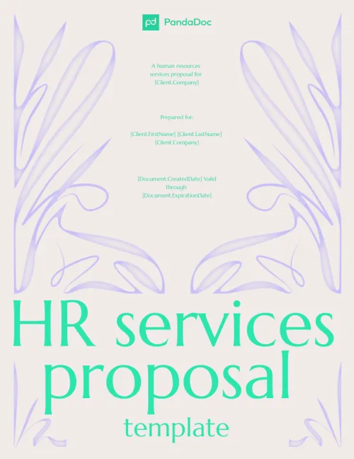 Human Resources Proposal Template