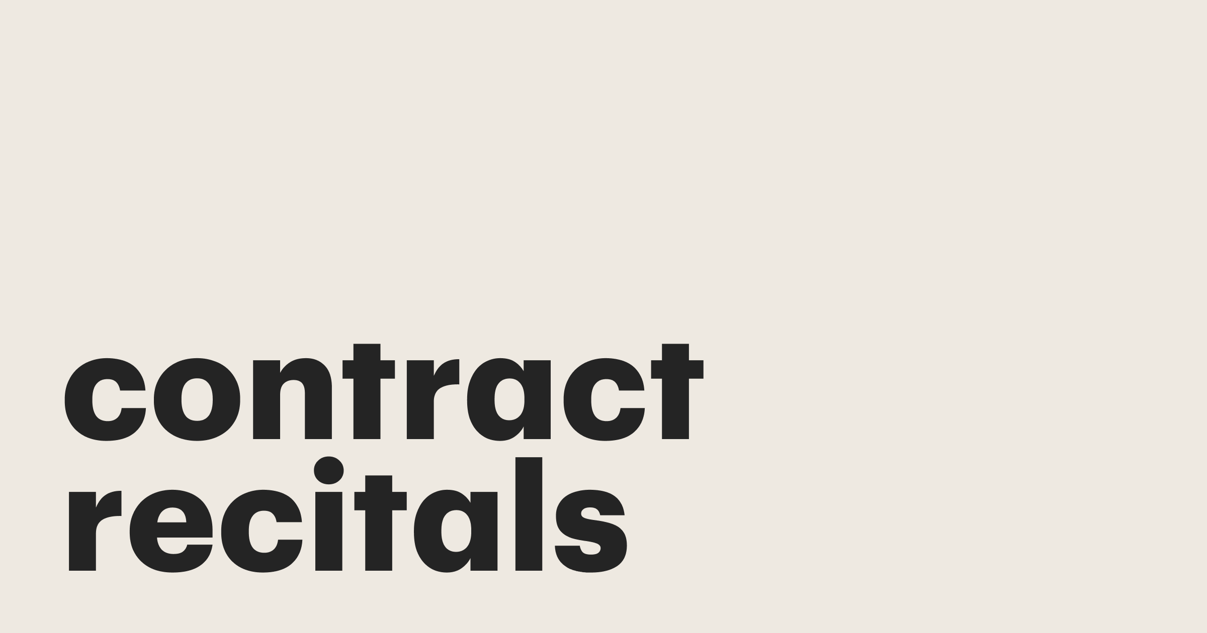 Featured: What are contract recitals and how do you write them?