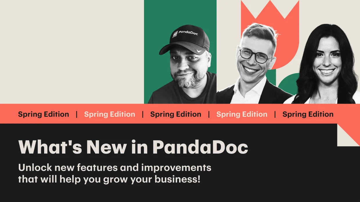 Spring into What’s New in PandaDoc