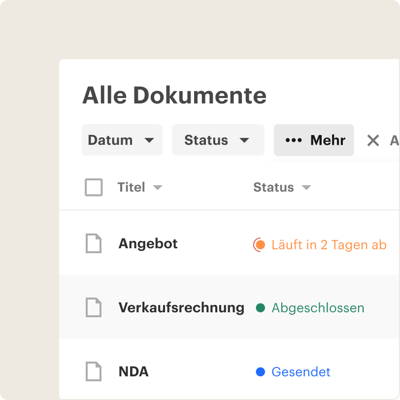 Data reporting