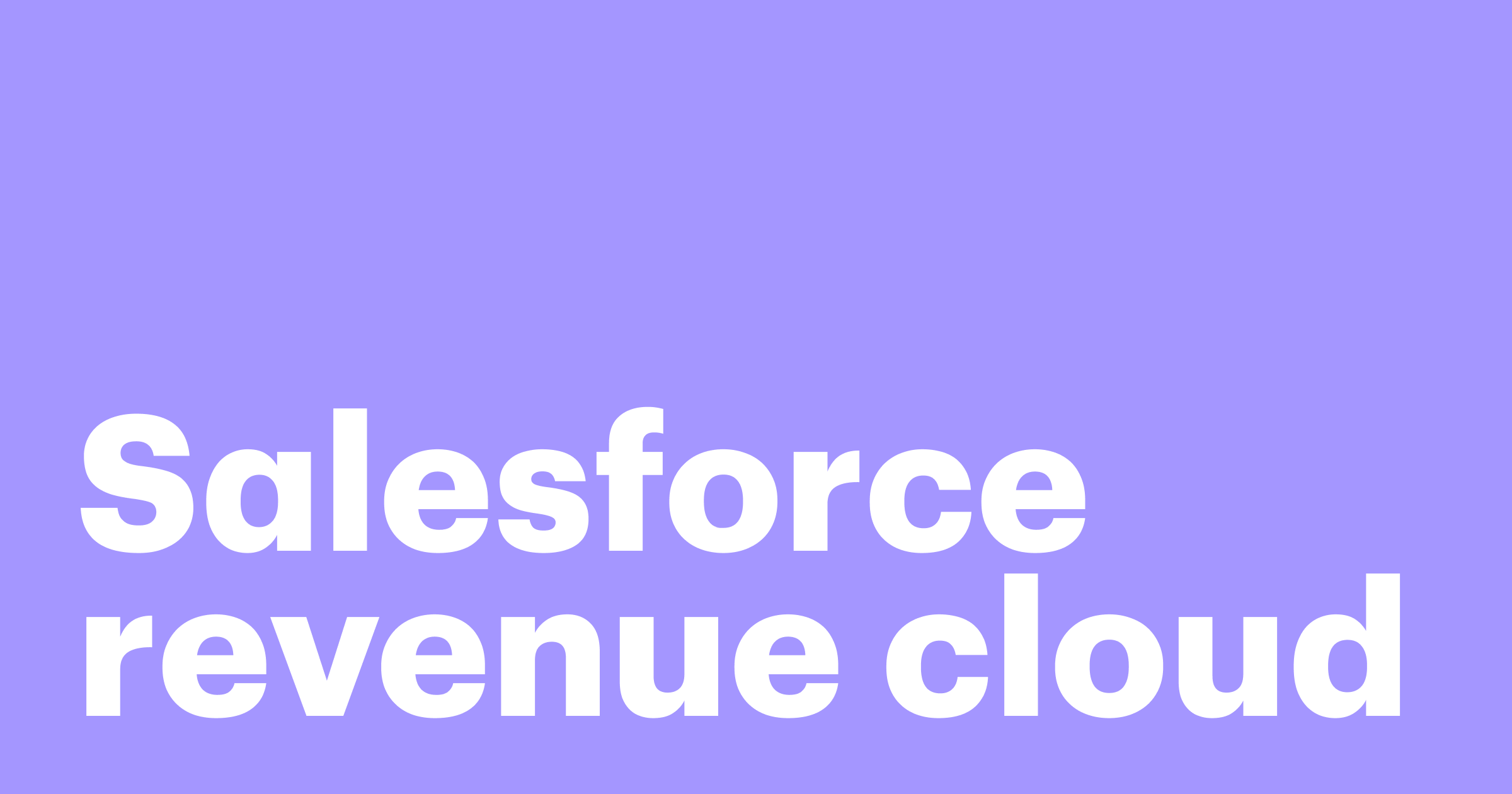 Featured: Salesforce Revenue Cloud features and alternatives