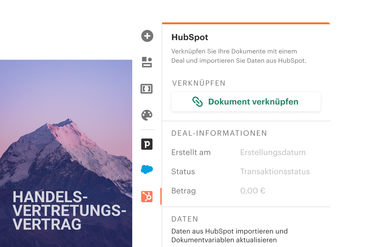 PandaDoc + die Tools, die Sie lieben