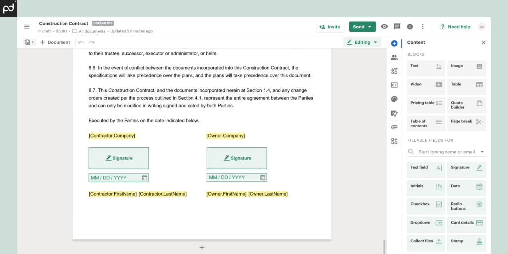 Image from The best construction document management software