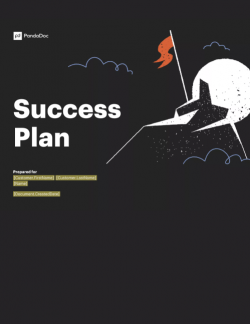 Success Plan Template