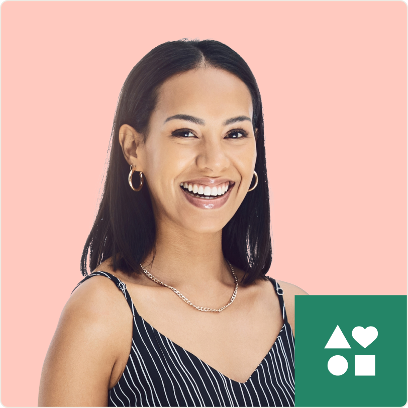 Illustration of a marketing professional persona.