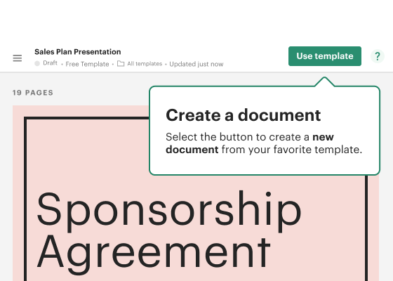 Streamline your documents