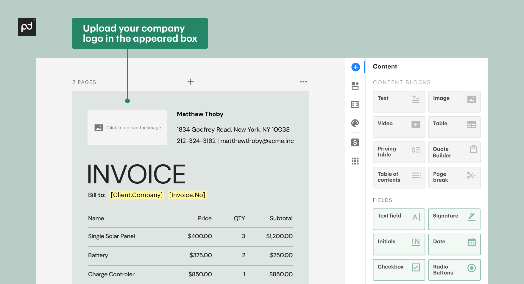 Image from How to write a perfect invoice and have all your accounting docs in order