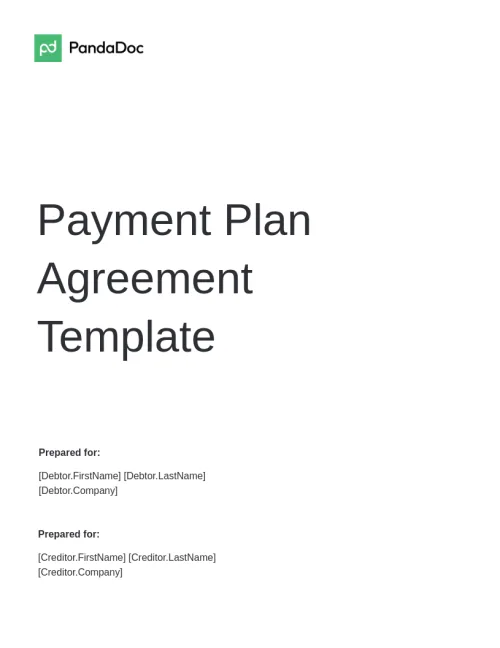 Payment Plan Template