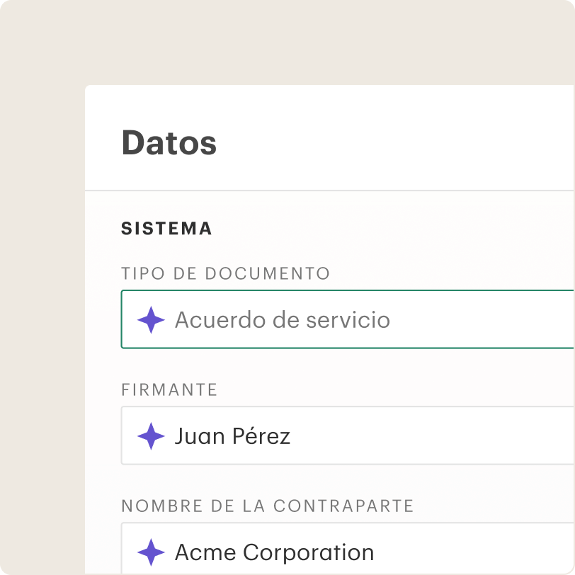 Data fields