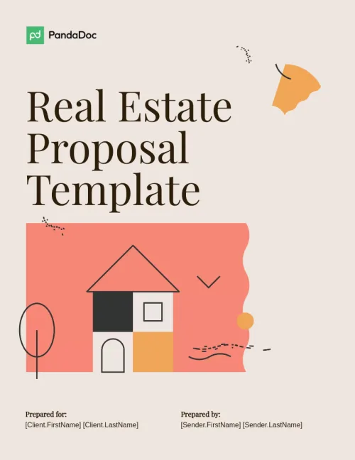 Real Estate Proposal Template