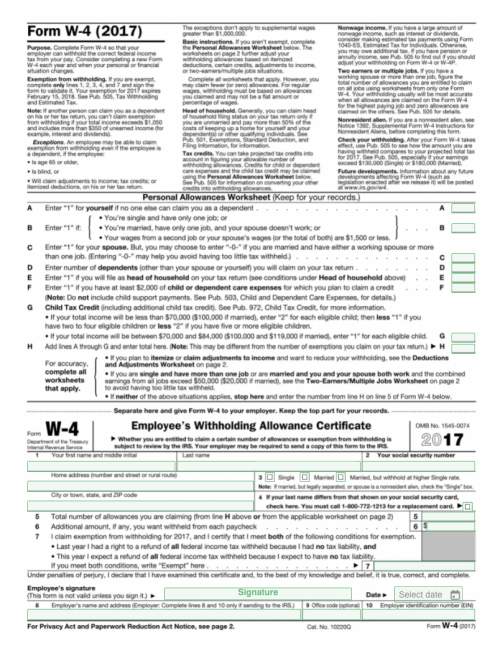 w4-form-template 2017
