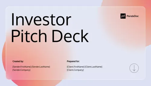 Investor Pitch Deck