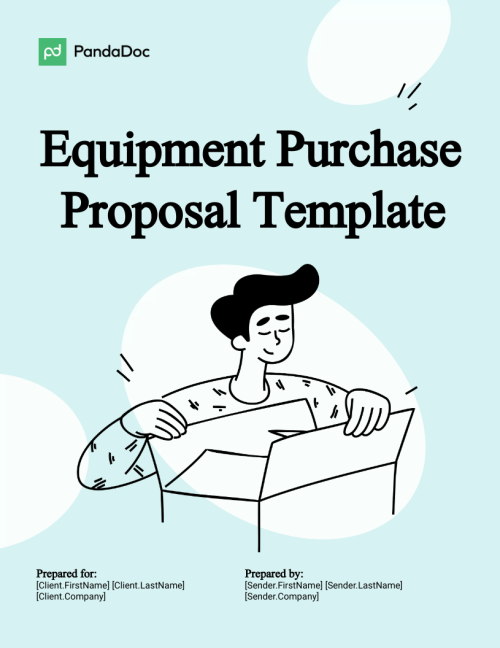 Equipment Purchase Proposal Template