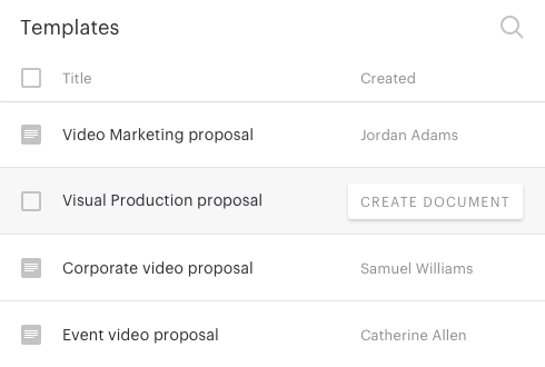 Templates Video Proposal - 54S1hFcb1mTObeocG254tM