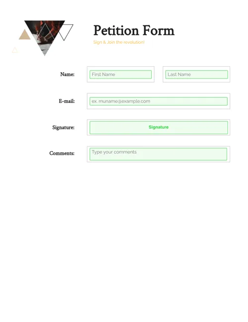 Petition Form
