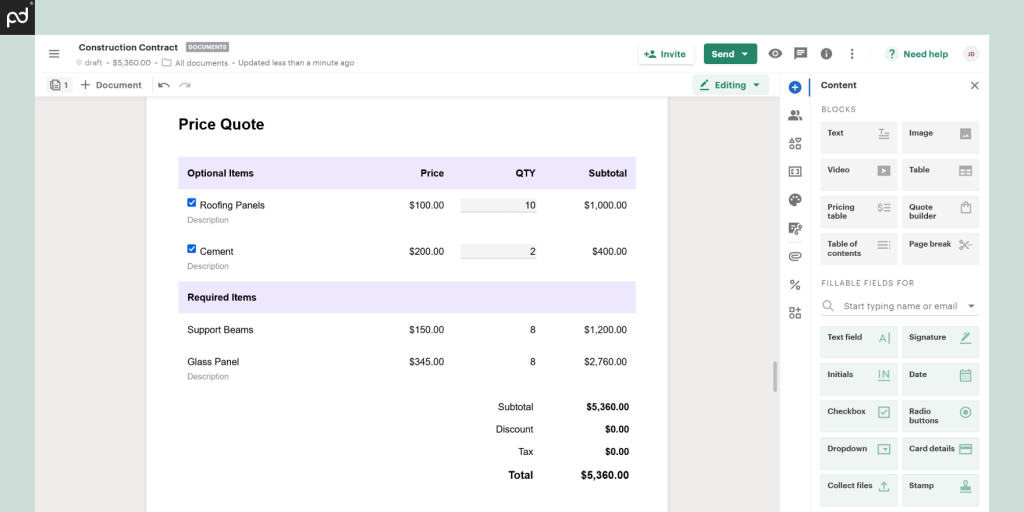 Image from The best construction document management software