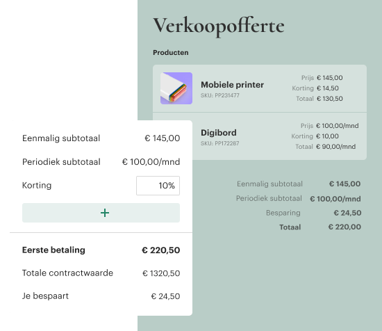 Software voor verkoopfacturen