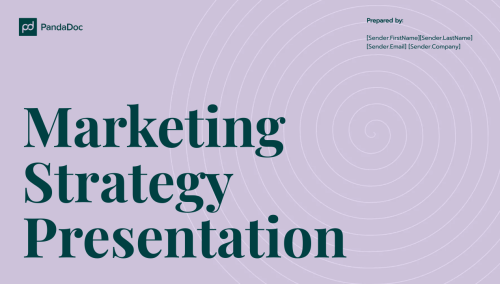 Marketing Strategy Presentation