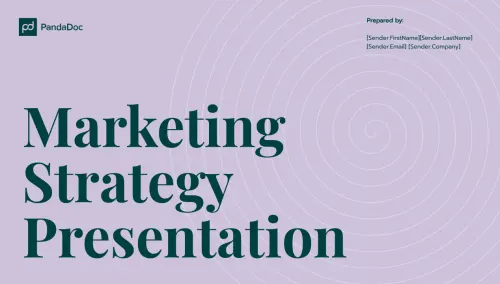 Marketing Strategy Presentation