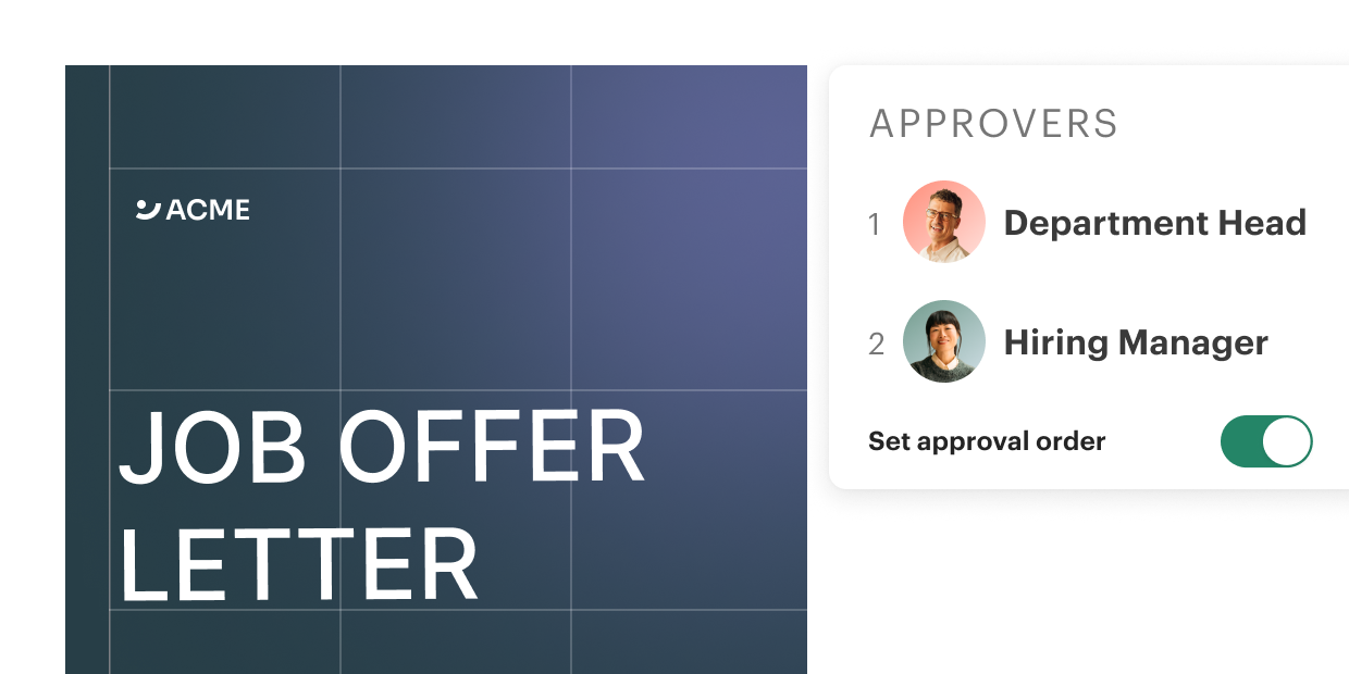 Approval Order