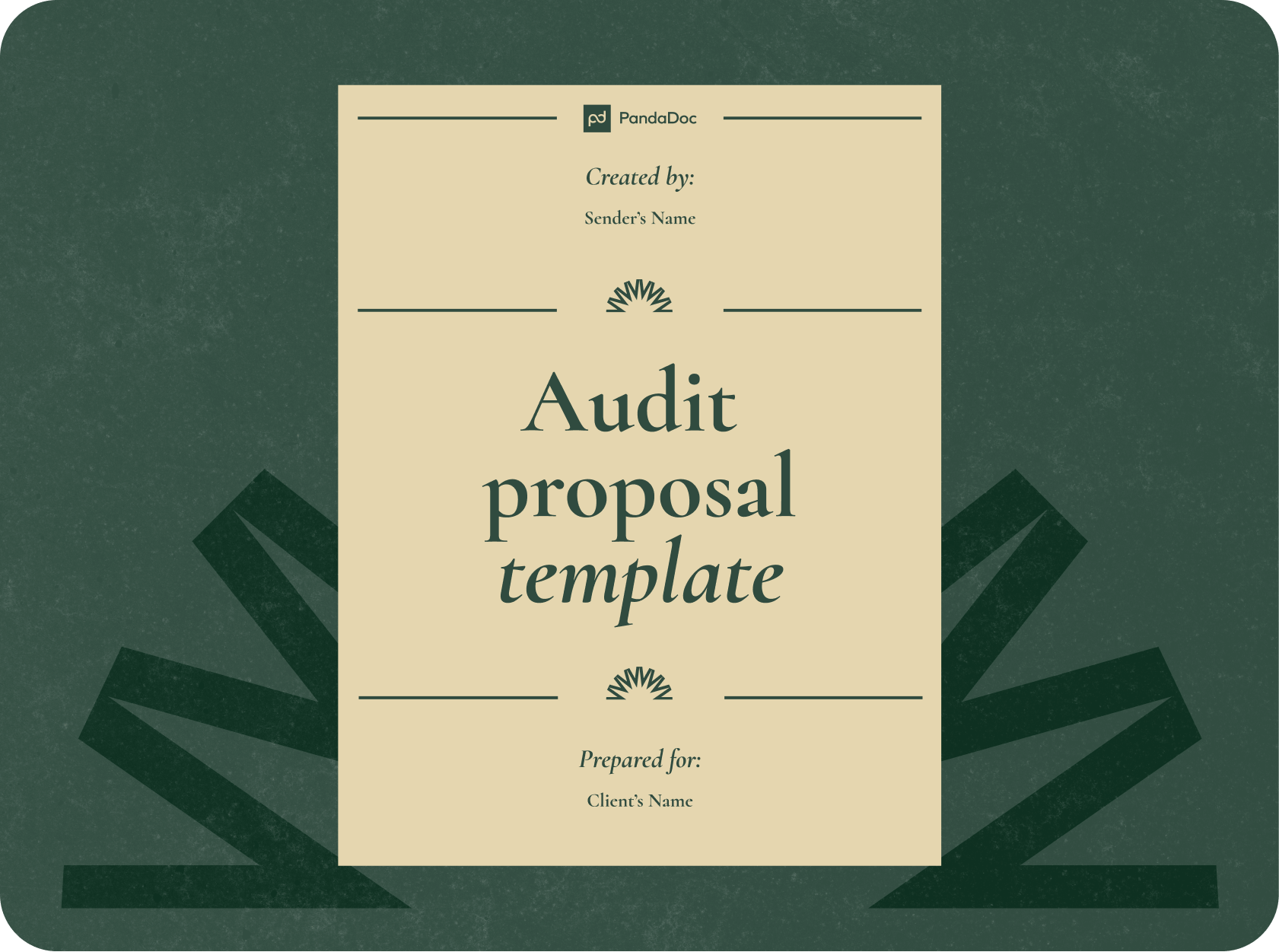Audit Proposal Template PandaDoc
