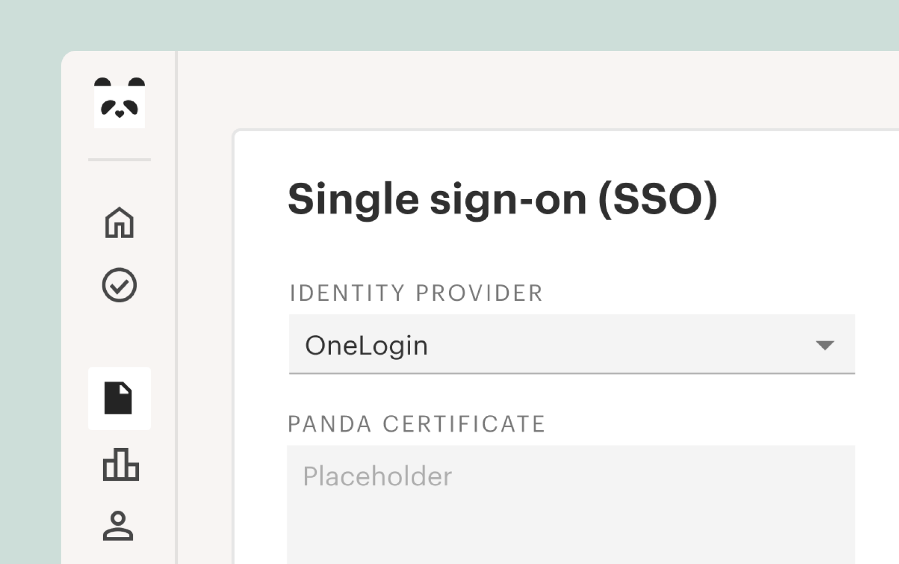 single sign on security set up