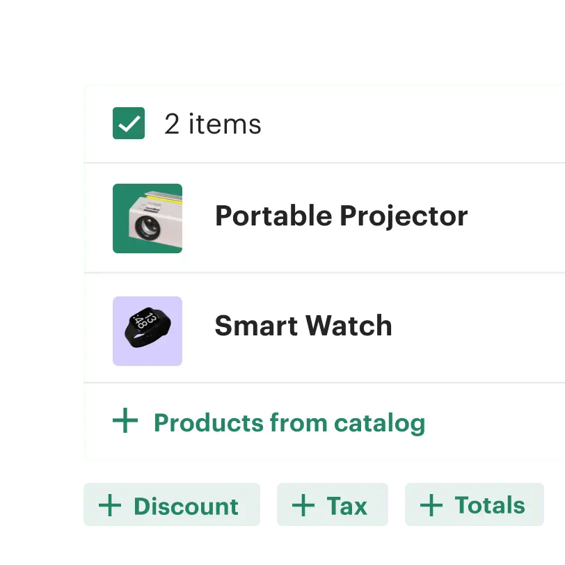 Boost efficiency with intuitive selling tools