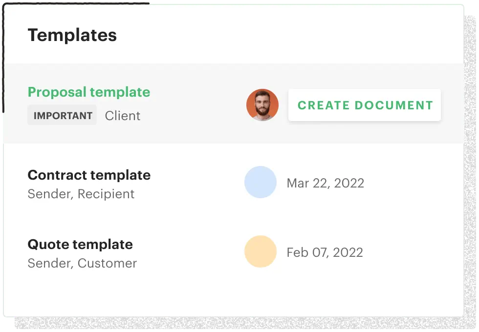 Templates