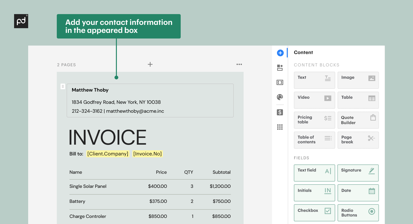 Image from How to write a perfect invoice and have all your accounting docs in order