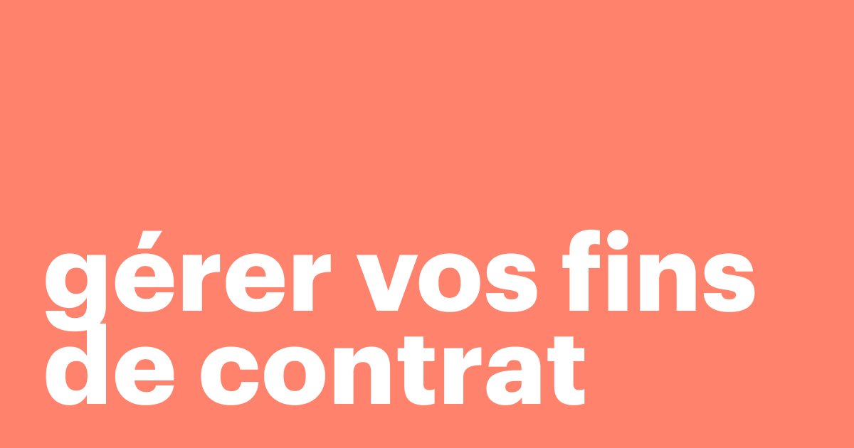 Featured: Gestion proactive des contrats arrivant à échéance