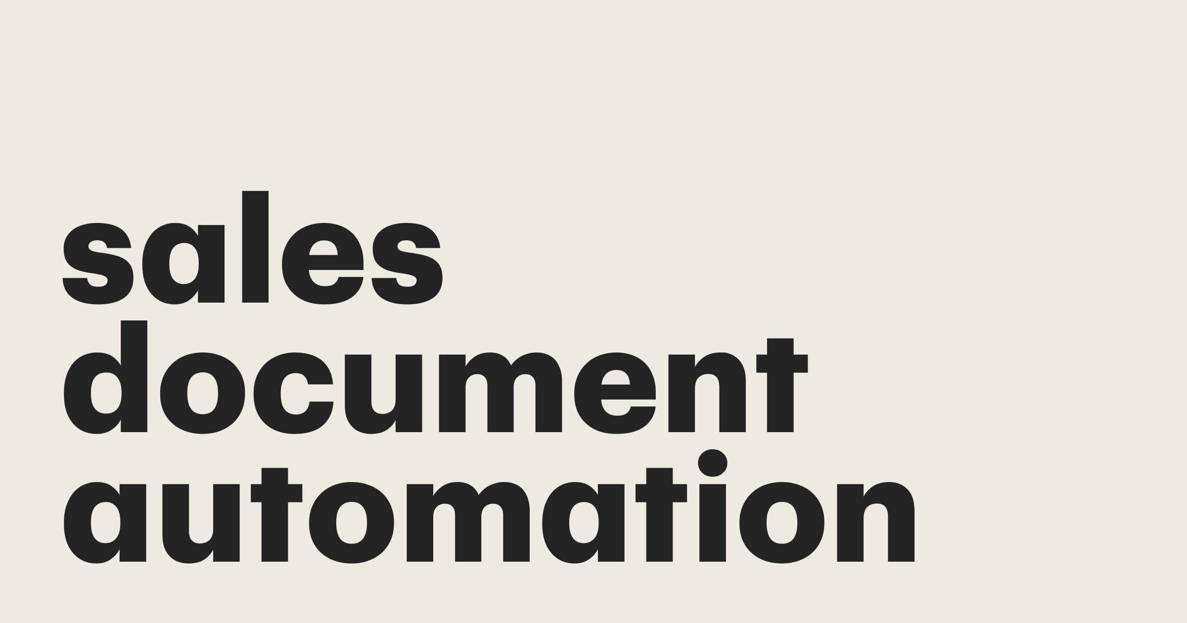 Featured: What are sales document automation solutions? 