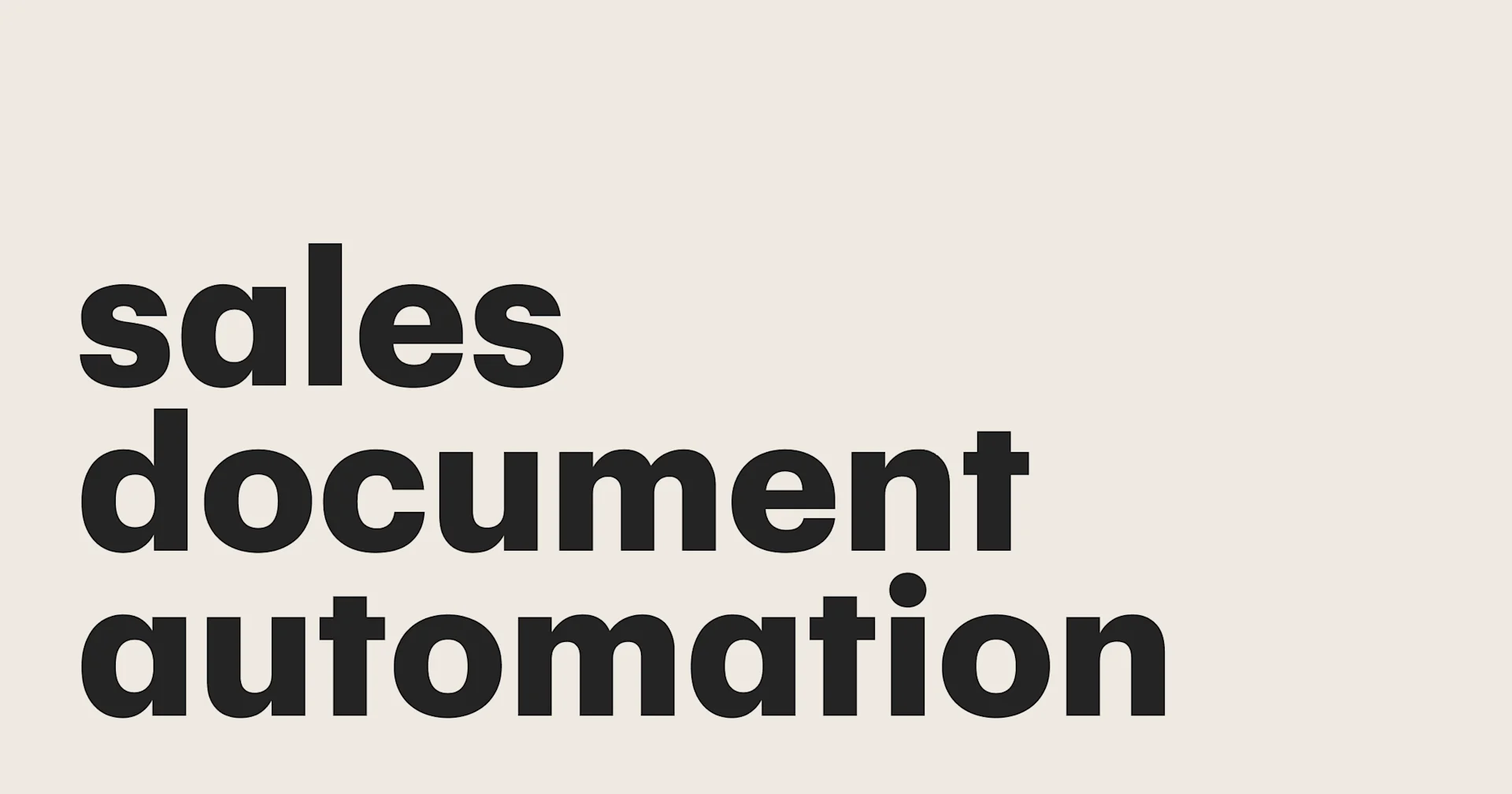 Featured: What are sales document automation solutions?