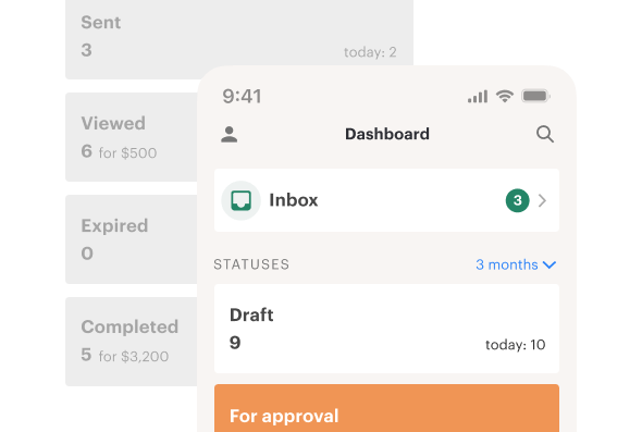 Mobile - Dashboard