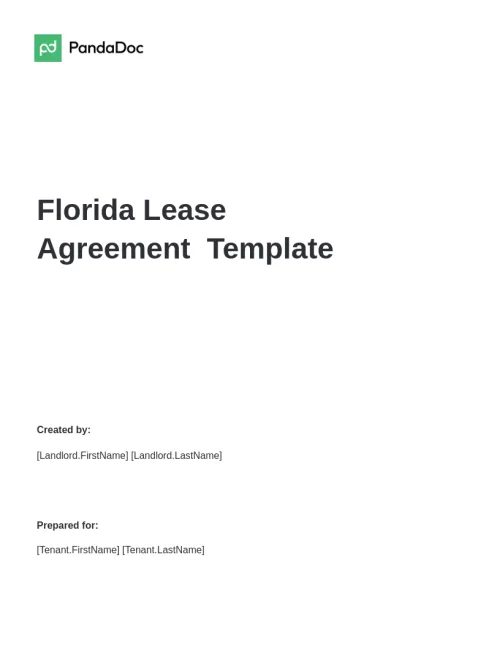 Standard Lease Agreement Florida