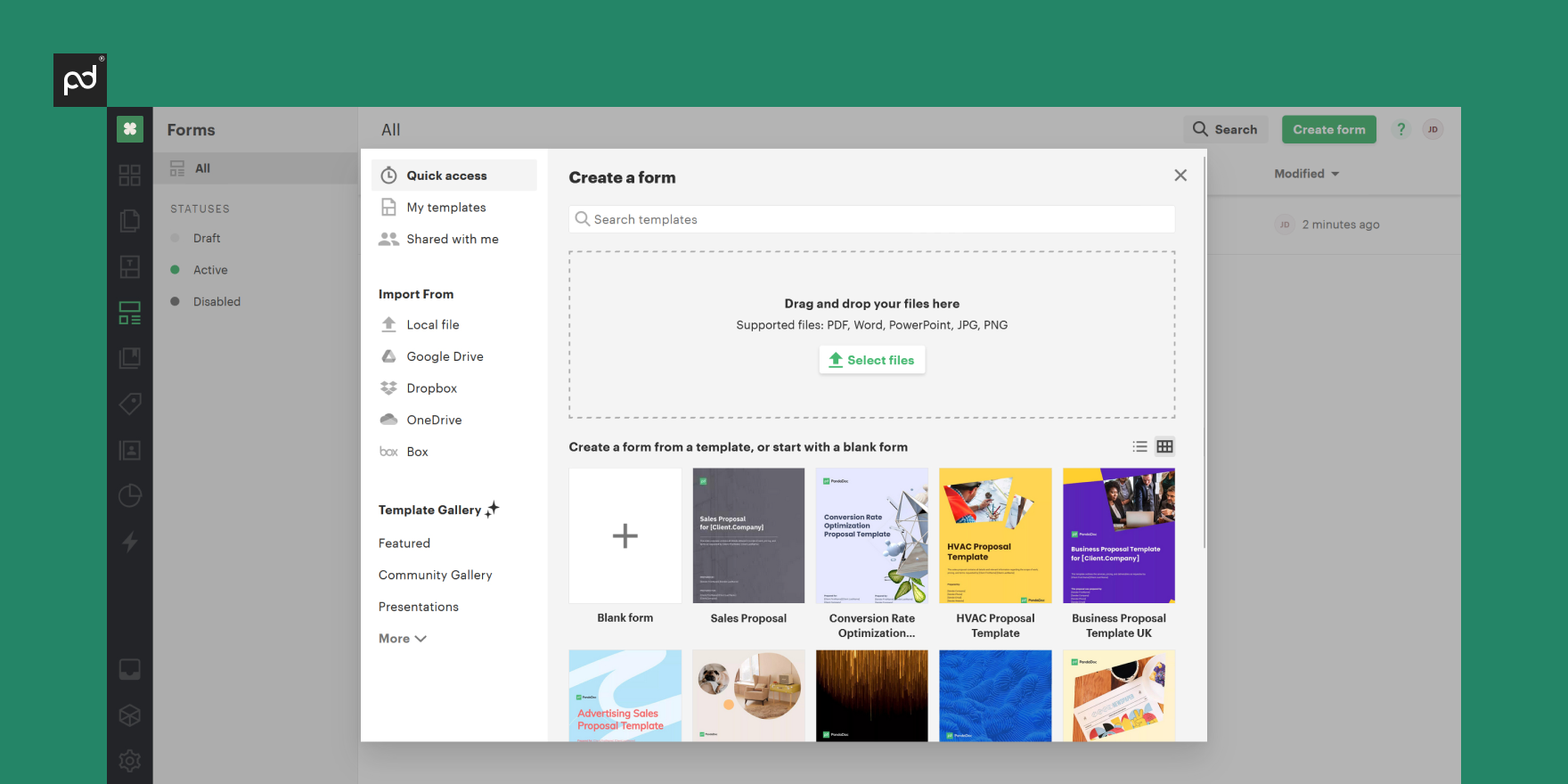 Image from How to create a fillable form to send via email