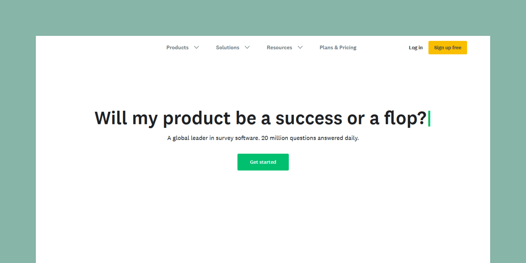 SurveyMonkey: A leader in survey software