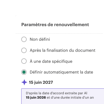 Supprimez le suivi manuel des renouvellements