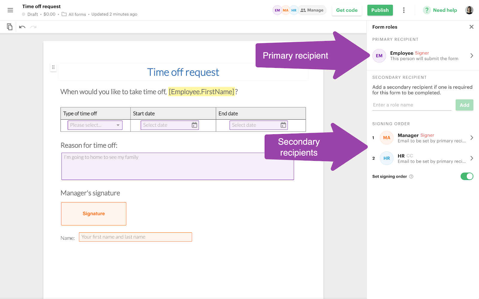 Image from Form builder apps: top 9 tools to create, send and track forms in 2022 like a pro