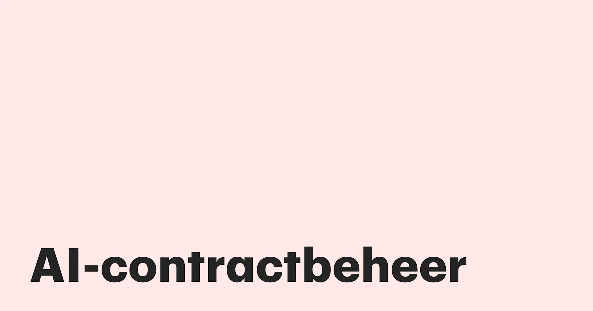 ai contract management