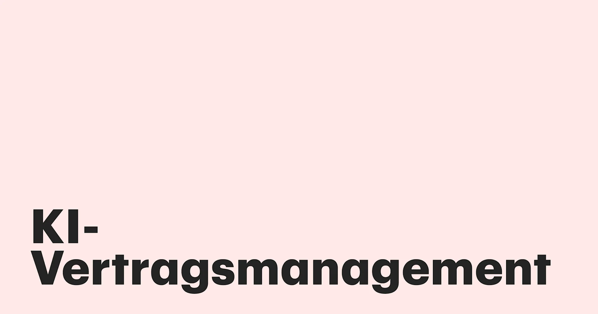 ai contract management