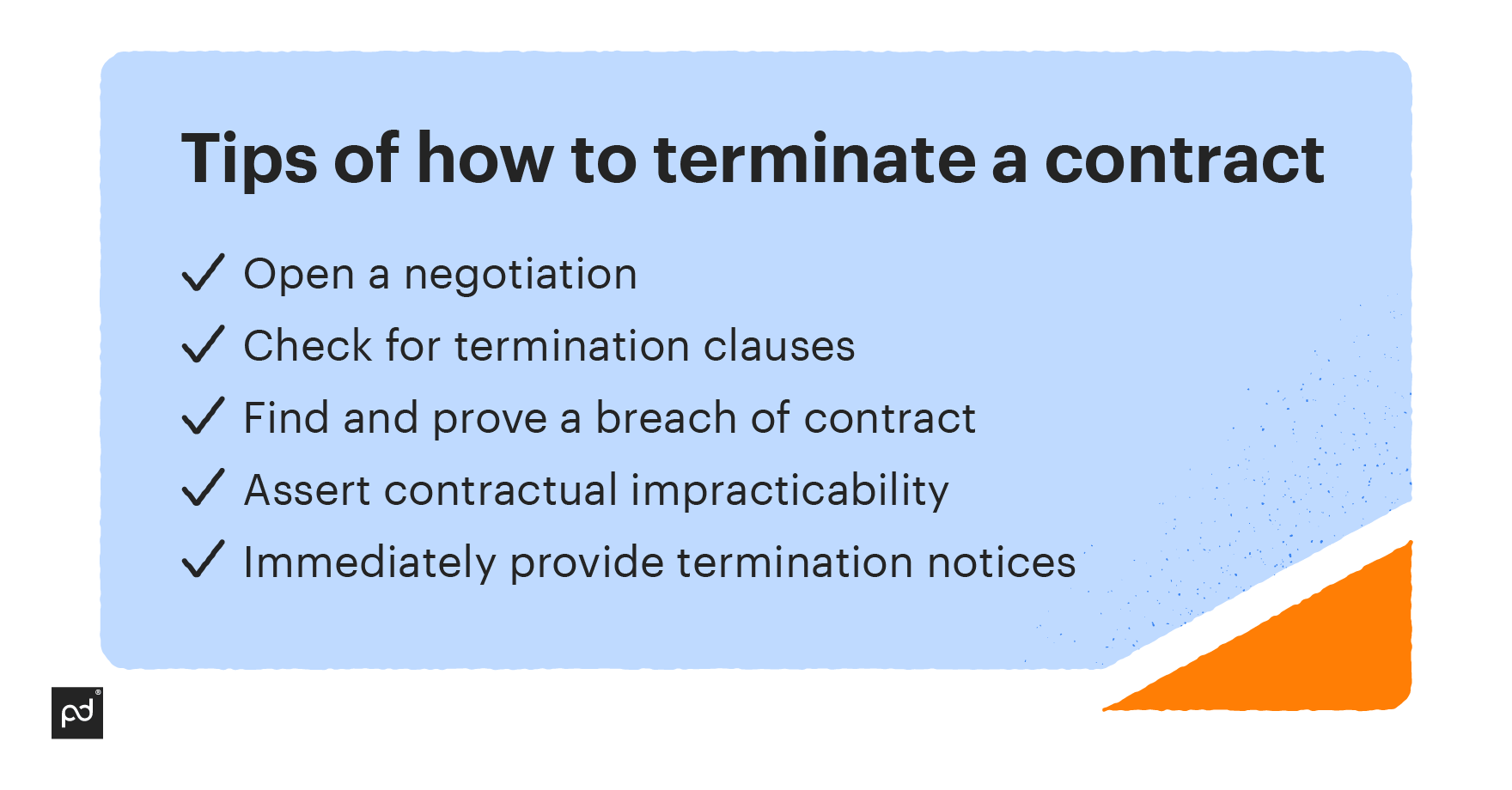 Image from How to terminate a contract and end terms