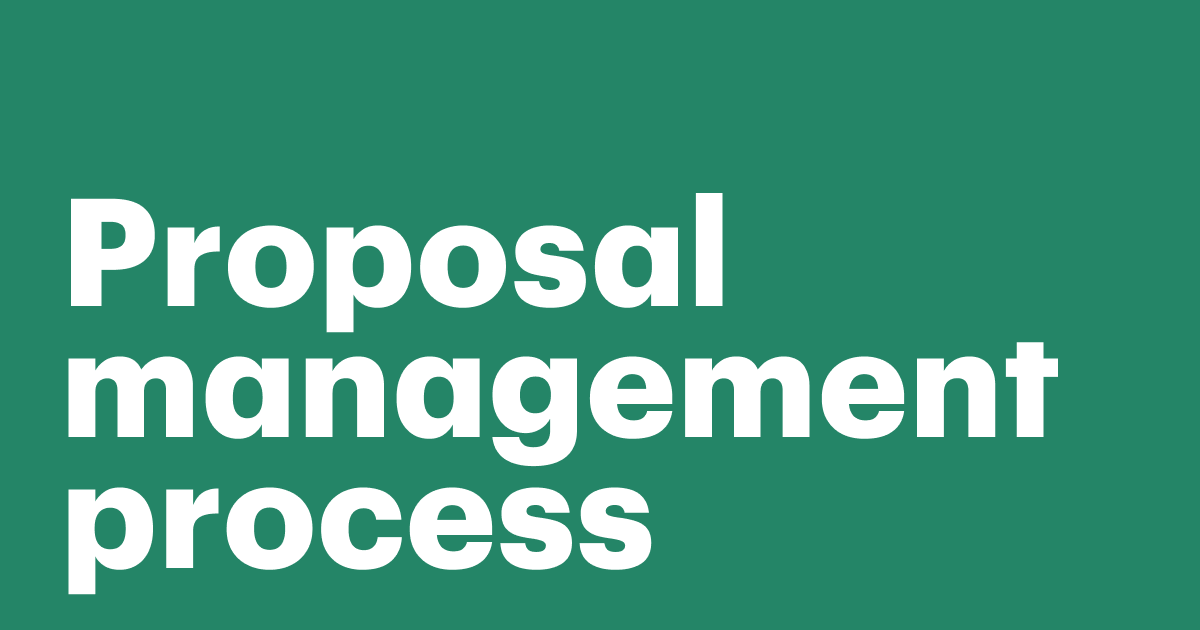 Featured: How to manage proposals and win more deals