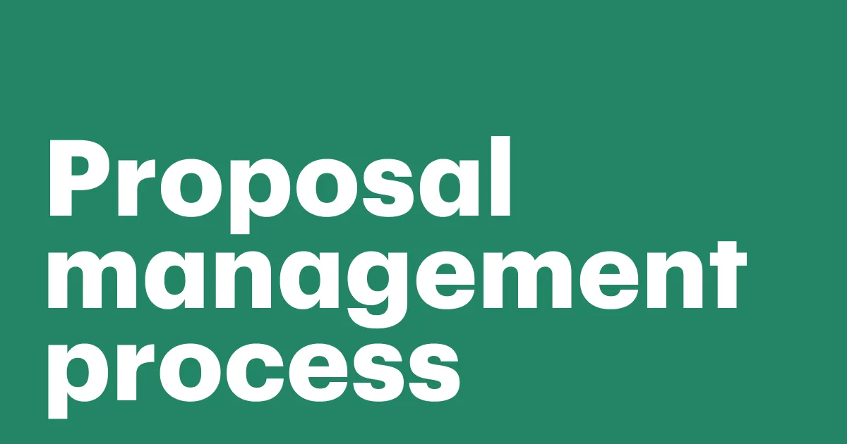 Featured: How to manage proposals and win more deals