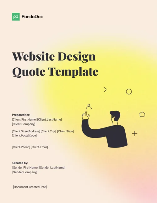 Website Quote Template