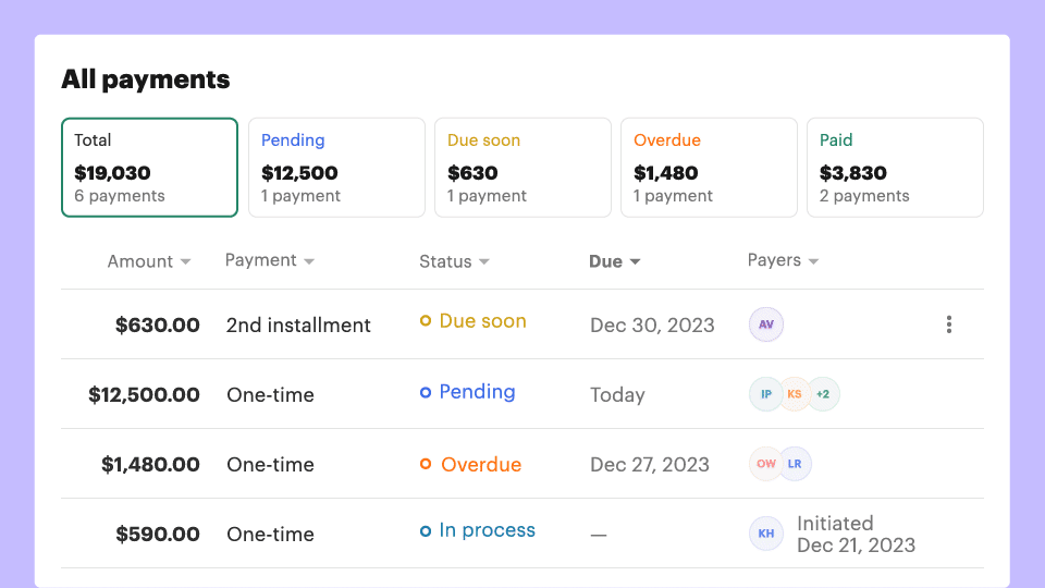 Image from Collect payments, track transactions, and get paid faster — introducing the new PandaDoc Payments