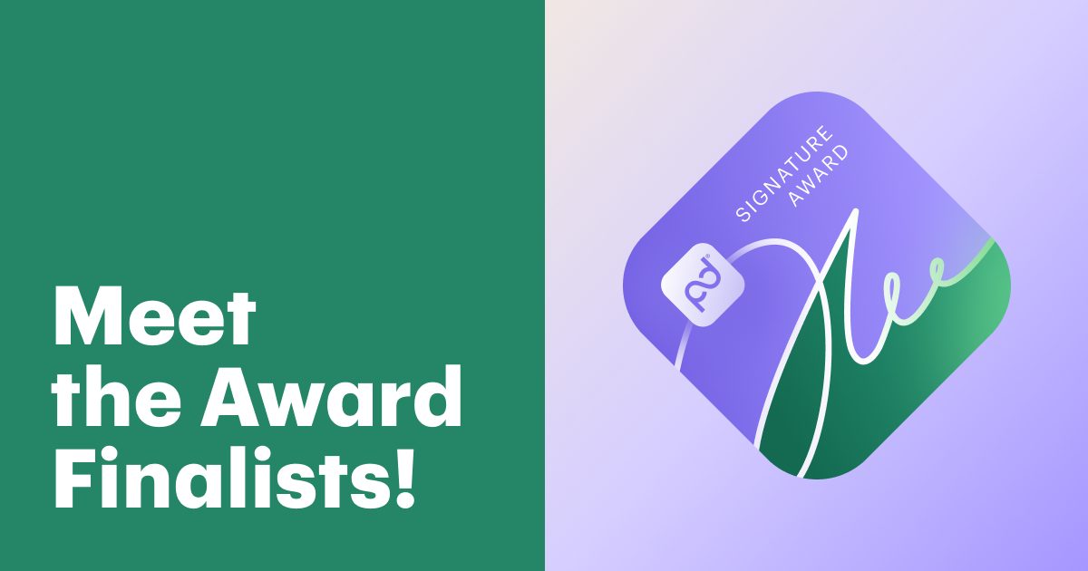 Featured: Meet the Finalists: The 2025 PandaDoc Signature Award Series