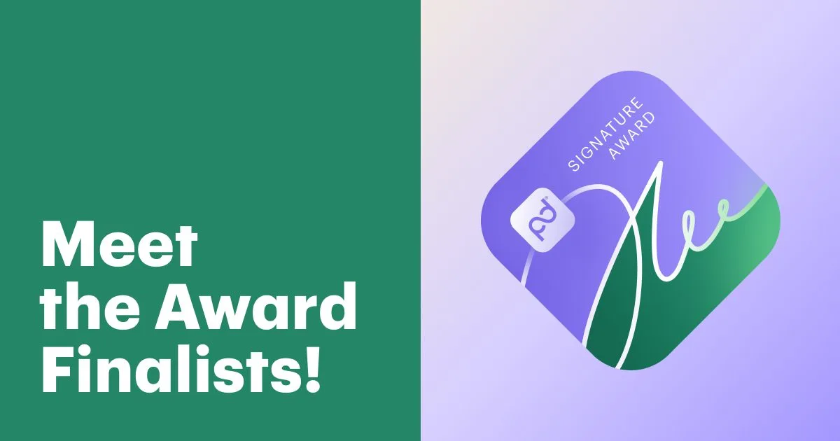 Featured: Meet the Finalists: The 2025 PandaDoc Signature Award Series