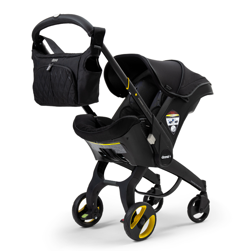 Doona Tricycle Evolutif Compact Liki Trike Edition Spéciale - Midnight  Black - Trotteur et porteur Doona sur L'Armoire de Bébé