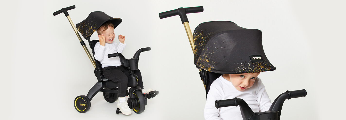 Liki Trike - Gold Limited Edition | Doona™ | 5 in 1 compact trike