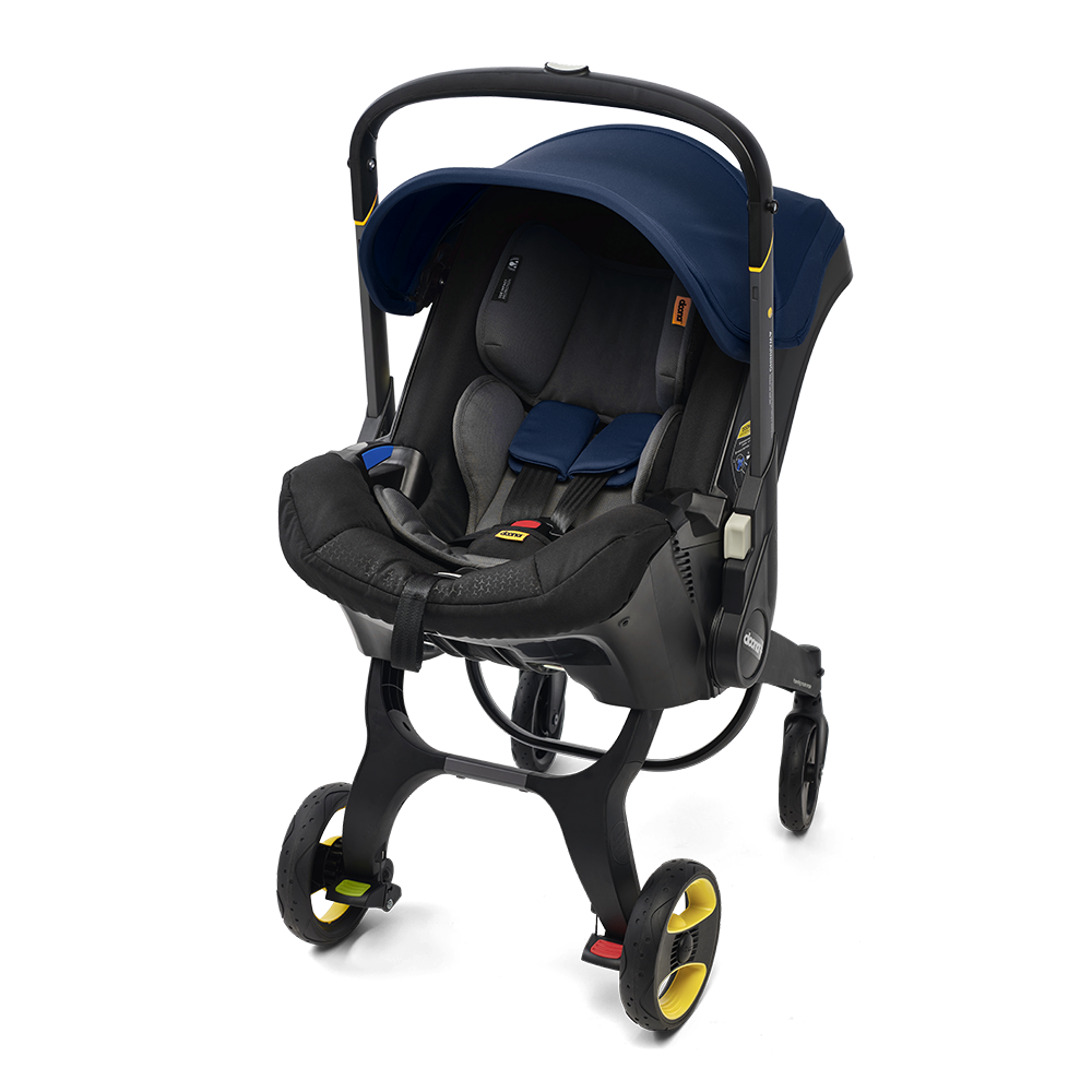 Doona best sale blue stroller